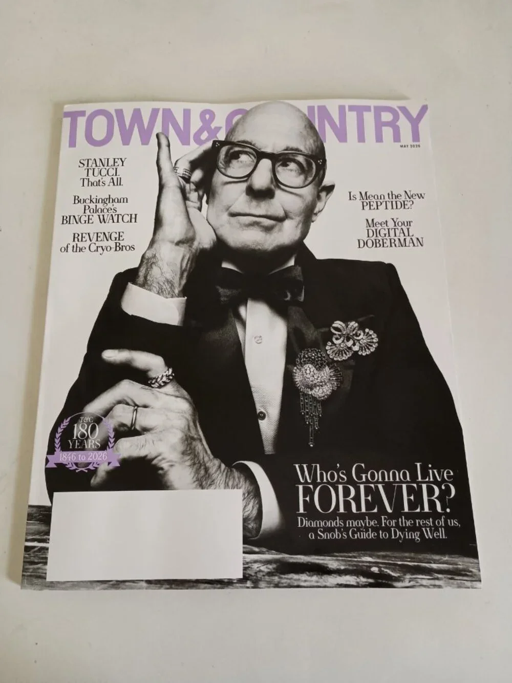 Town and Country magazine 6 pack November 2025 to Summer 2026
